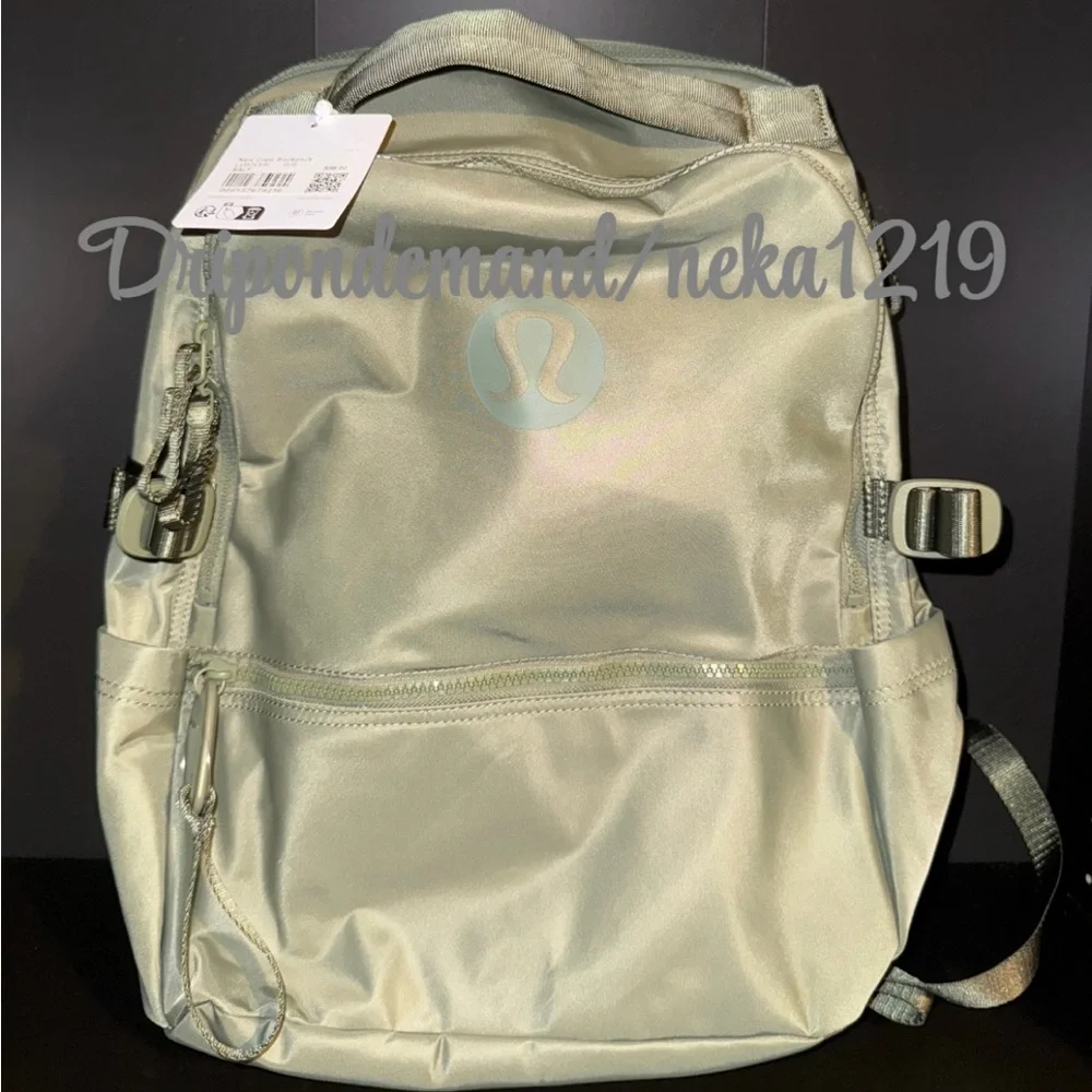 Lululemon New Crew Backpack 22L Updated- Bay Leaf